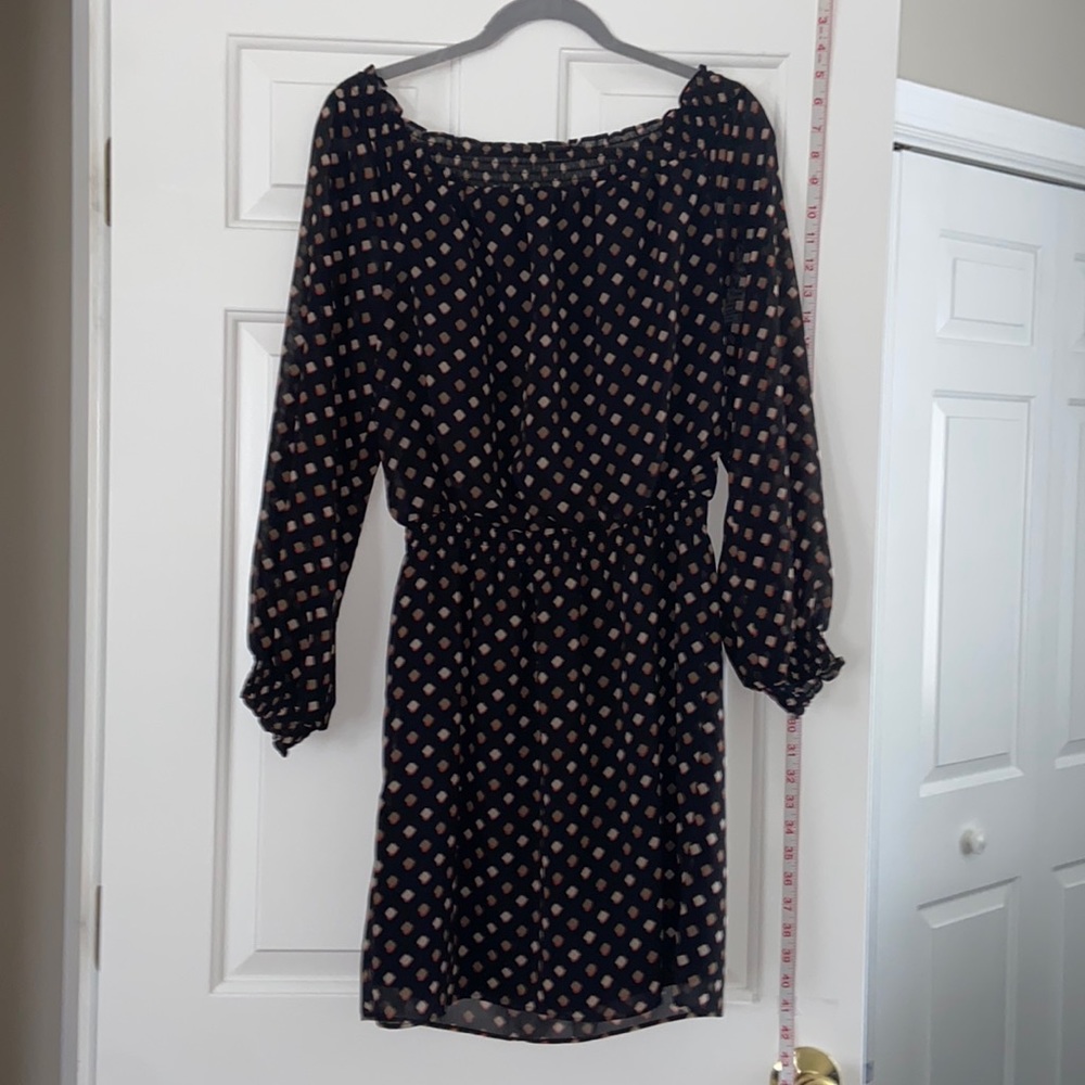 WHBM Boho Boatneck Dress - size S